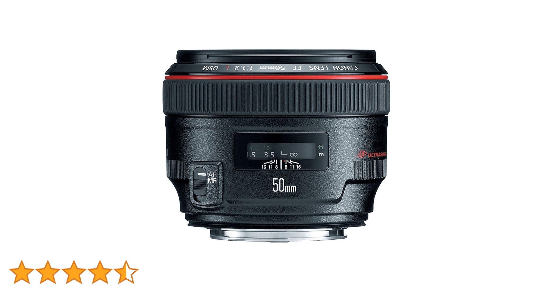 Canon EF 50mm f/1.2L USM レンズ Canon EF 50mm f/1.2 L USM Lens for Canon Digital SLR Cameras